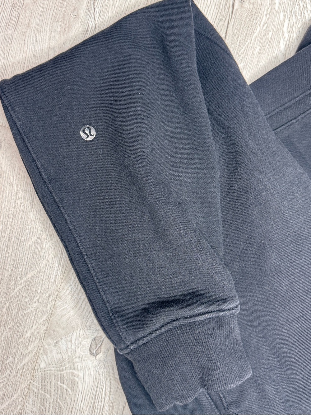 Lululemon Black Drawstring Jogger Pants - Picture 3 of 4
